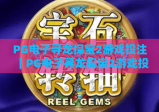 PG电子寻龙探宝2游戏投注｜PG电子寻龙探宝2游戏投注技巧全解析｜PG电子寻龙探宝2游戏投注新手入门指南